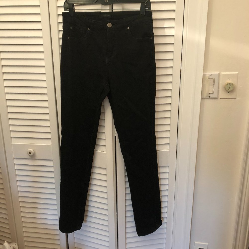 Simon Chang black denim women skinny jeans, 4